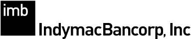 (INDYMACBANCORP,INC LOGO)